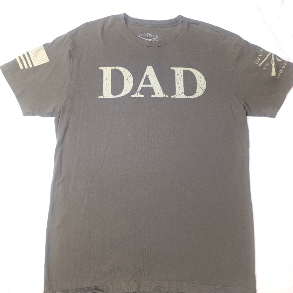 Grunt Style Dad Shirt Olive Green